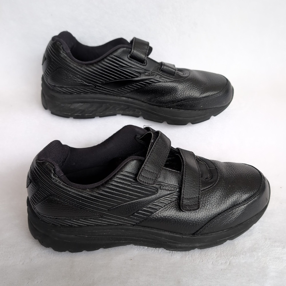 Brooks Addiction Walker 2 V-Strap Mens 13 4E Extra Wide Leather Walking Shoes